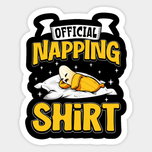 Banana - Official Napping Sticker